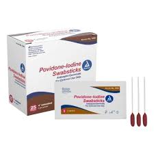 Povidone_Iodine Swabsticks